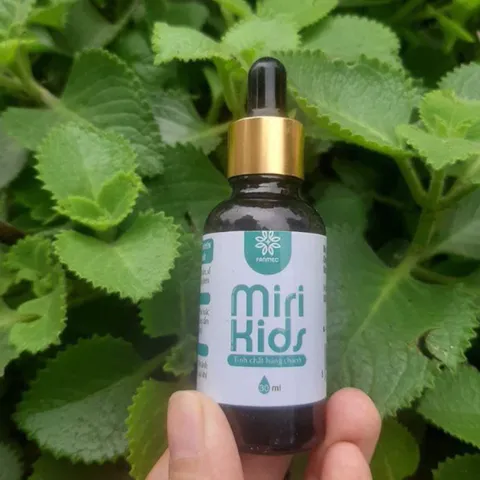 Tinh Dầu Húng Chanh Miri Kids Fanmec - Hỗ Trợ Tăng Đề Kháng, Lành Tính, Dễ Uống Cho Trẻ Nhỏ và Gia Đình, Hỗ Trợ Khỏe Mạnh Tự Nhiên