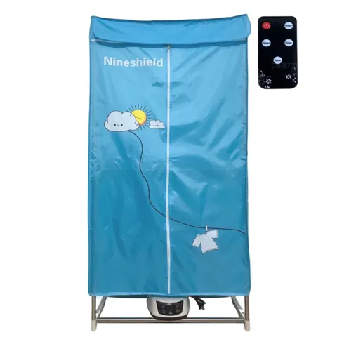 Tủ Sấy Quần Áo Nineshield KB006 1300W Có Điều Khiển Từ Xa - Sấy Nhanh, Tiết Kiệm Điện, Đảm Bảo Mùi Hương Tươi Mát