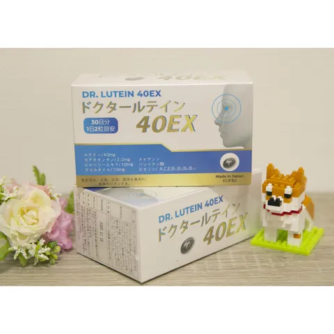 Viên uống bổ mắt Dr Lutein 40EX Nhật Bản - Hỗ trợ thị lực, cải thiện mắt mờ, mỏi - Hộp 60 viên bổ sung vitamin tự nhiên