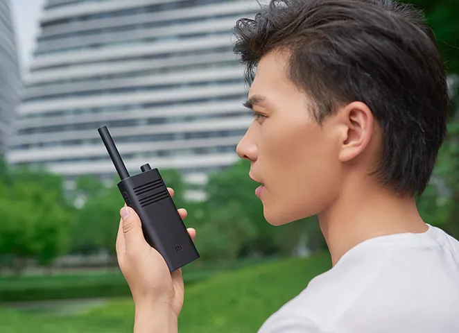 Bộ đàm Xiaomi Lite Walkie Talkie - Thiết bị liên lạc 16 kênh tần số, kết nối xa 5km, pin lâu 5 ngày, chất lượng âm thanh ổn định