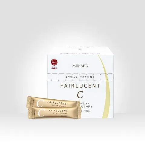Bột Uống Trắng Da Menard Fairlucent C - 1600mg Vitamin C Hỗ Trợ Mờ Nám & Làm Sáng Da Từ Bên Trong - Sản Phẩm Làm Đẹp Da Tự Nhiên