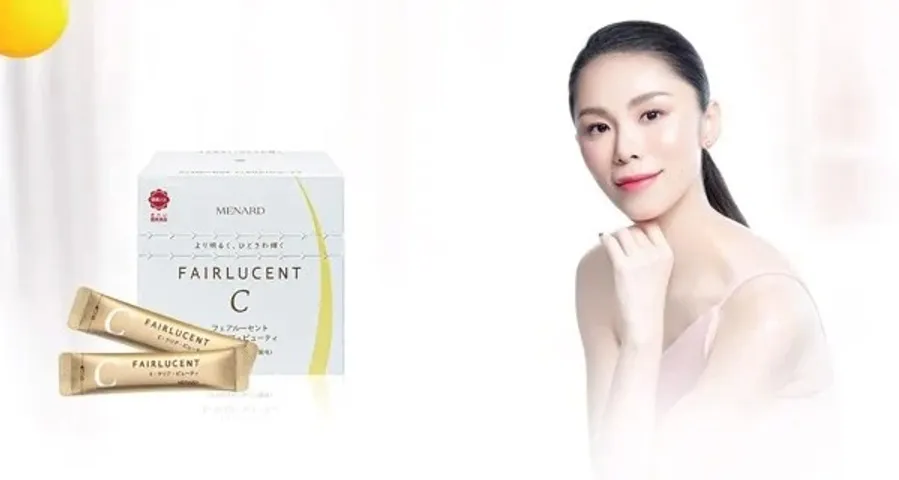Bột Uống Trắng Da Menard Fairlucent C - 1600mg Vitamin C Hỗ Trợ Mờ Nám & Làm Sáng Da Từ Bên Trong - Sản Phẩm Làm Đẹp Da Tự Nhiên