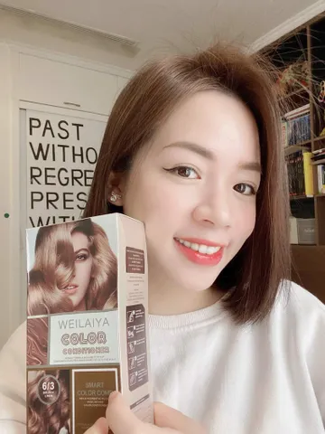 Dầu Gội Phủ Bạc Weilaiya Color Conditioner - Nhuộm Tóc Nhanh Chóng, Dưỡng Tóc Mềm Mượt, Công Nghệ Tinh Dầu, Lược Chải Thông Minh 100ml