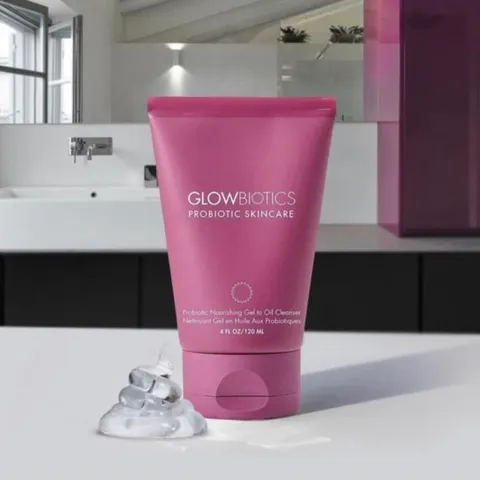 Gel tẩy trang Glowbiotics Probiotics 120ml - Sạch sâu, Dưỡng ẩm, Chống viêm, Phù hợp mọi loại da