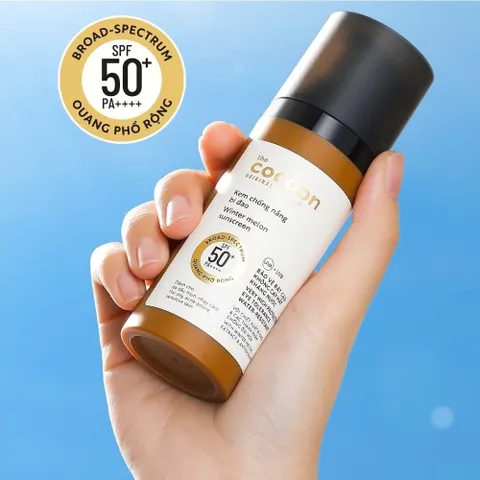 Kem Chống Nắng Cocoon Bí Đao SPF 50 PA++++ - Bảo Vệ Da Quang Phổ Rộng Với Chiết Xuất Thiên Nhiên & An Toàn Cho Da
