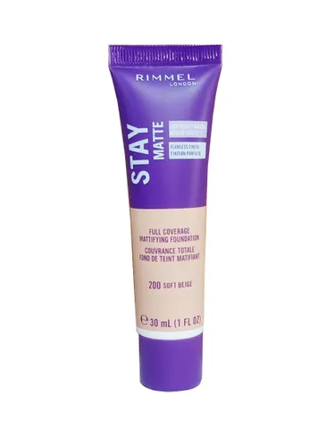 Kem Nền Rimmel Stay Matte Liquid Mousse Foundation - Che Phủ Tốt, Kiềm Dầu, Phù Hợp Mọi Loại Da - Dung Tích 30ml