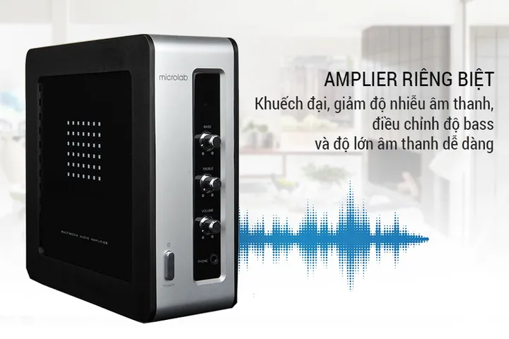 Loa Bluetooth Microlab FC361BT 2.1 - Hệ thống 60W với Bass 5.25, Âm thanh Trong trẻo, Kết nối Bluetooth tiện lợi