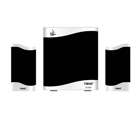 Loa Máy Tính 2.1 Tako W-888 - Âm Thanh Hoàn Hảo, Dải Tần Rộng 45Hz-20kHz, Phù Hợp Nghe Nhạc, Chơi Game, Xem Phim