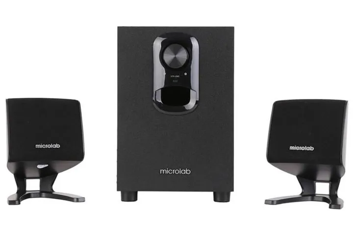 Loa Máy Tính Để Bàn Microlab M108 - Hệ Thống Âm Thanh 2.1, Công Suất 11W, Kết Nối Jack 3.5mm, Âm Thanh Rõ Ràng, Sống Động