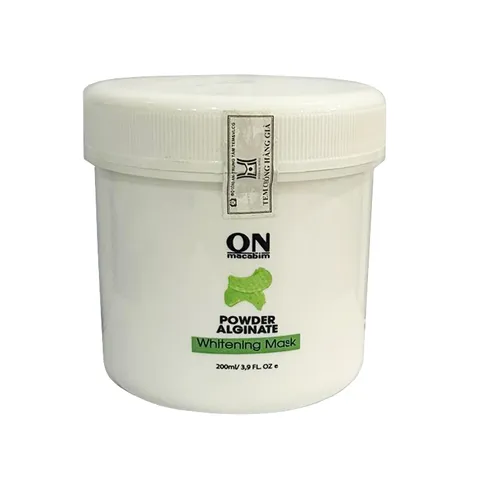 Mặt Nạ Tảo Trắng Da ONmacabim Alginate Powder Whitening Mask - Dưỡng Trắng, Cấp Ẩm Cho Tất Cả Loại Da, Làm Sáng Da Tự Nhiên