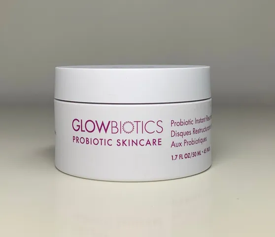 Miếng đệm tẩy tế bào chết Probiotic Instant Resurfacing Pads - Chăm sóc da mịn màng, cải thiện nếp nhăn, 45 miếng từ Glowbiotics Mỹ