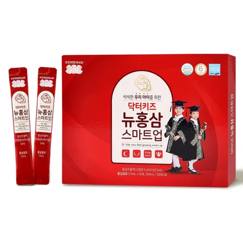 Nước Hồng Sâm Trẻ Em Gomsemari Dr.Kids - Tăng Cường Sức Khỏe & Tiêu Hóa Cho Trẻ Nhỏ Từ 1 Tuổi - Dinh Dưỡng Ngon Miệng