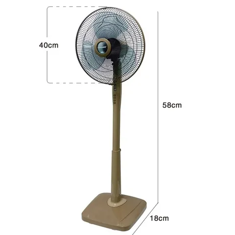 Quạt Đứng Tiross TS9184 Điều Khiển Từ Xa - Quạt 3 Chế Độ, Sải Cánh 40cm, Công Suất 50W, Gió Mát Cho Gia Đình