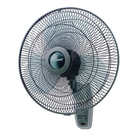 Quạt treo tường Tiross TS9186 với điều khiển từ xa - Thiết kế tiết kiệm không gian, chức năng hẹn giờ, 3 tốc độ gió mạnh mẽ