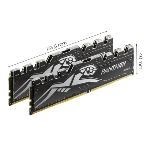 Ram Desktop Apacer OC Panther-Golden 8GB DDR4 3200MHz - Hiệu Năng Cao, Thiết Kế Bắt Mắt, Phù Hợp Chơi Game Tầm Trung
