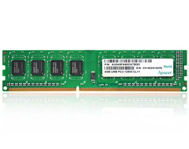 Ram Máy Tính Apacer DDR3 4GB Bus 1600MHz - Bộ Nhớ Tốc Độ Cao, Tương Thích Với PC, Lưu Trữ Ổn Định, Chính Hãng