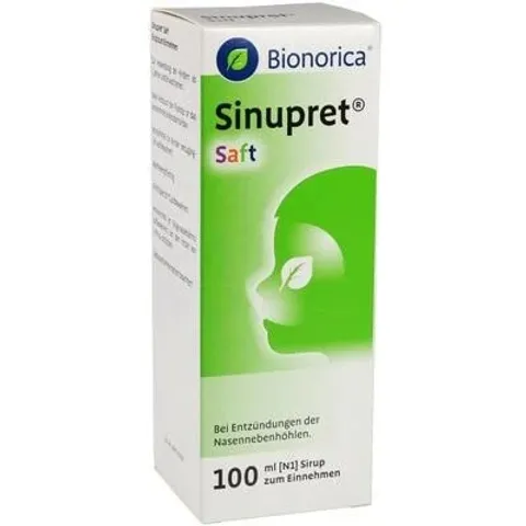 Siro Sinupret Saft Hỗ Trợ Cải Thiện Đường Hô Hấp Trên Cho Trẻ Từ 2 Tuổi, Giảm Tình Trạng Sổ Mũi, Viêm Mũi, Hương Vị Ngon Miệng