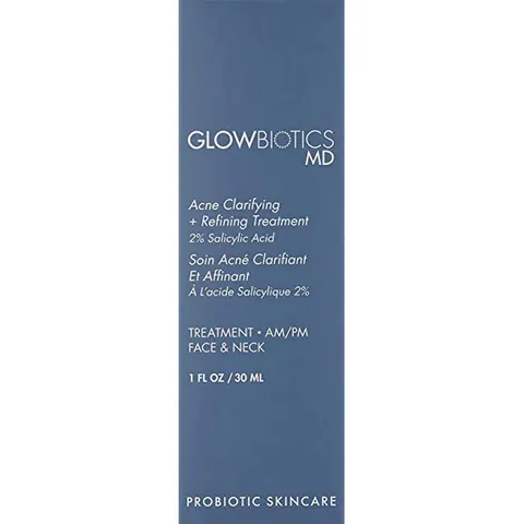 Tinh Chất Giảm Mụn Glowbiotics - Serum Làm Sáng Da, Tái Tạo Da, Giảm Viêm, Thu Nhỏ Lỗ Chân Lông, BHA, Probiotics, 30ml