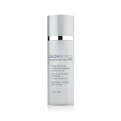 Tinh Chất Giảm Mụn Glowbiotics - Serum Làm Sáng Da, Tái Tạo Da, Giảm Viêm, Thu Nhỏ Lỗ Chân Lông, BHA, Probiotics, 30ml