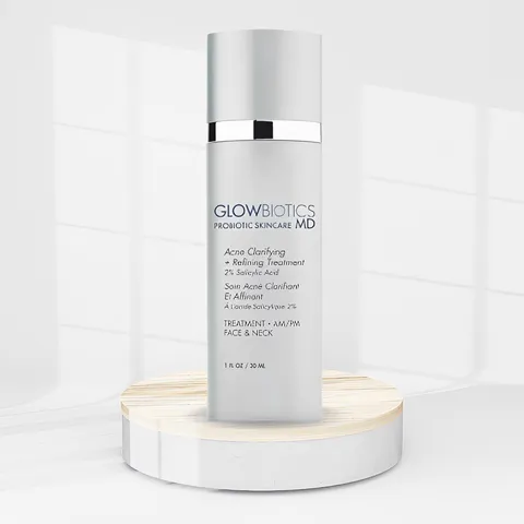 Tinh Chất Giảm Mụn Glowbiotics - Serum Làm Sáng Da, Tái Tạo Da, Giảm Viêm, Thu Nhỏ Lỗ Chân Lông, BHA, Probiotics, 30ml
