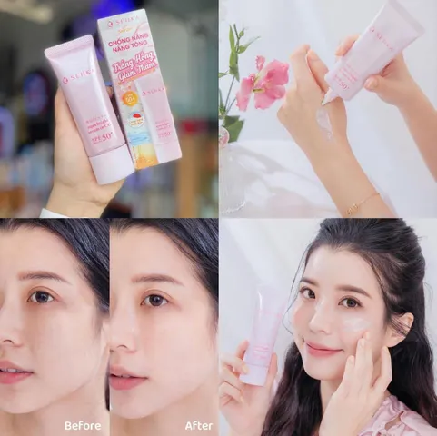 Serum Dưỡng Trắng Da Senka White Beauty CC 3 Trong 1 SPF 50 PA++++ - Chống Nắng, Dưỡng Da, Che Khuyết Điểm