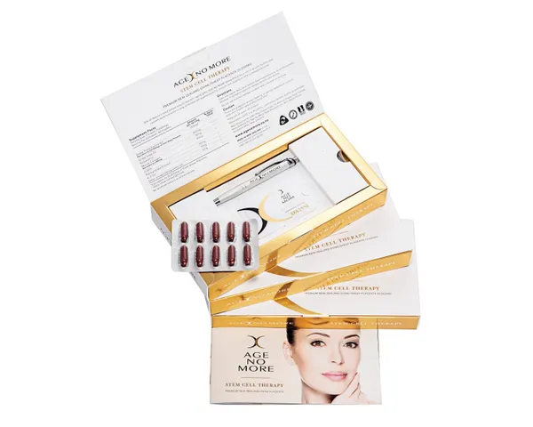 Viên Uống Tế Bào Gốc Nhau Thai Cừu 25000mg Age No More - Hỗ Trợ Trẻ Hóa Da Rạng Rỡ, Chống Lão Hóa 60 Viên