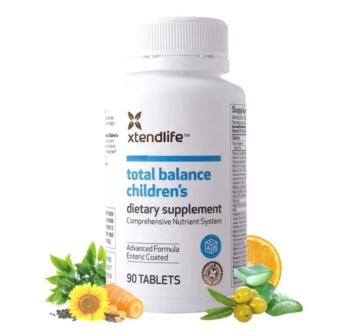 Vitamin Tổng Hợp Cho Trẻ Em Xtend Life Total Balance - Hỗ Trợ Miễn Dịch, Phát Triển Xương Khỏe Mạnh, Tăng Chiều Cao, Dễ Nuốt cho Trẻ từ 4-12 tuổi
