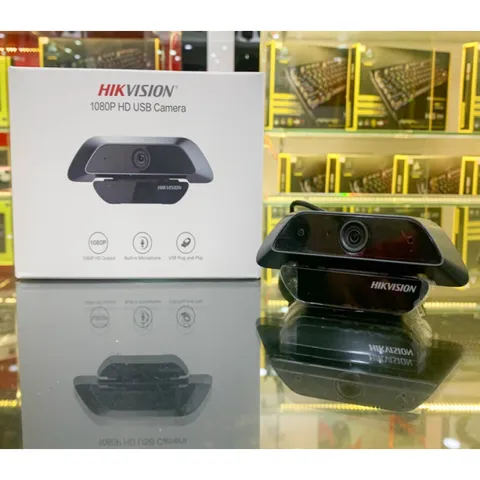 Webcam Hikvision DS-U12 Full HD 1080P - Webcam Chất Lượng Cao Cho Cuộc Gọi Video Sắc Nét, Tự Động Điều Chỉnh Ánh Sáng