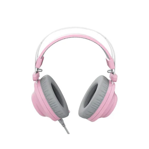 Tai nghe Zidli SCORE SH320V Pink - Tai Nghe Gaming Có Mic Khử Tiếng Ồn, Đèn RGB, Âm Thanh Chất Lượng Cao, Thiết Kế Nữ Tính