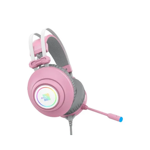 Tai nghe Zidli SCORE SH320V Pink - Tai Nghe Gaming Có Mic Khử Tiếng Ồn, Đèn RGB, Âm Thanh Chất Lượng Cao, Thiết Kế Nữ Tính