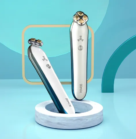Máy massage mắt Bimix BM12 - Giúp giảm quầng thâm, bọng mắt, công nghệ EMS và sóng RF, thiết kế hiện đại, bảo hành 12 tháng.