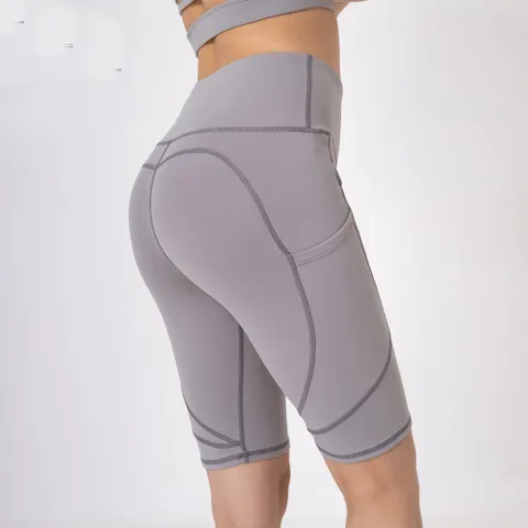Bộ đùi tập gym nữ SL210410 - Áo bra phối quần Biker short nâng mông, chất liệu thun co giãn 4 chiều, thoáng khí, phù hợp yoga và aerobic