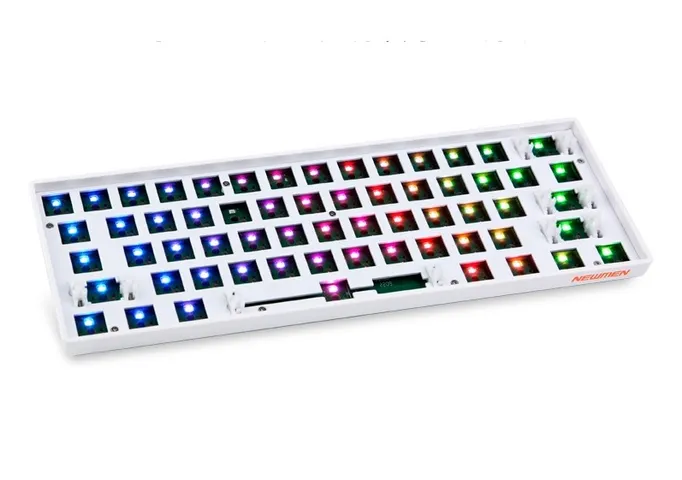Bộ Kit Bàn Phím Cơ Newmen GM610 Pro RGB - Wireless 2.4GHz/Bluetooth, 3 Chế Độ, MX Hotswap - Phụ Kiện Gaming Đỉnh Cao