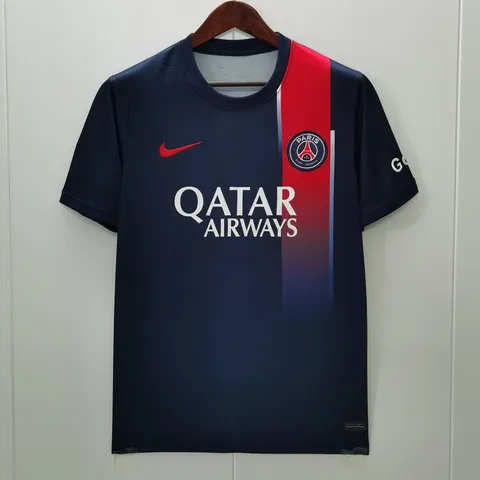 Bộ Quần Áo Bóng Đá Paris Saint Germain PSG 23/24 - Đồng Phục Thể Thao Chất Liệu Thun Lạnh, Thấm Hút Mồ Hôi, Nhiều Size Cho Người Hâm Mộ