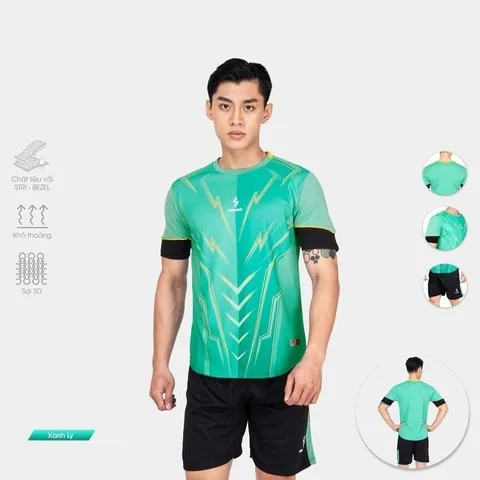 Bộ quần áo thể thao nam Strivend V4 không logo - Thiết kế thoáng mát phong cách Cyberpunk độc đáo cho tập gym và thể thao