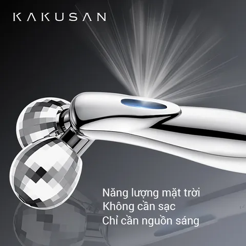 Cây Lăn Massage Trẻ Hóa Da Kakusan KB-213 Năng Lượng Mặt Trời - Giúp Loại Bỏ Cellulite và Cải Thiện Dấu Hiệu Lão Hóa Da