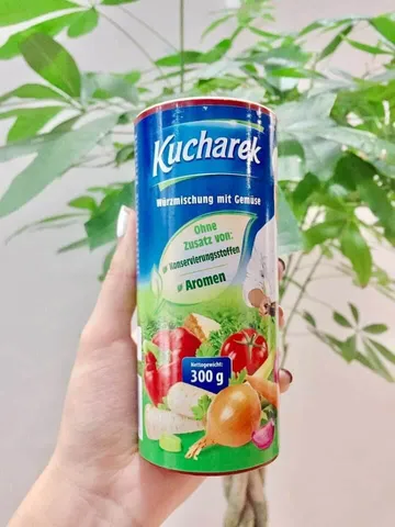 Combo 2 Hộp Hạt Nêm Rau Củ Hữu Cơ Cho Bé Kucharek - Gia Vị Tự Nhiên Đậm Đà, An Toàn Cho Mọi Món Ăn Của Trẻ Nhỏ