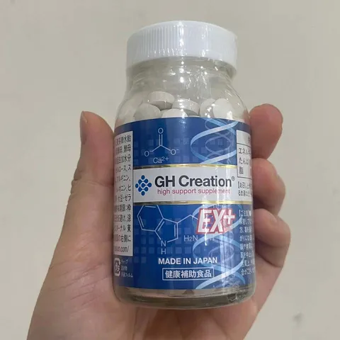 (Hàng Chính Hãng- Đủ VAT ) Viên uống GH Creation EX+ tăng chiều cao chính hãng Nhật Bản - Hỗ trợ phát triển chiều cao cho đối tượng từ 4-30 tuổi