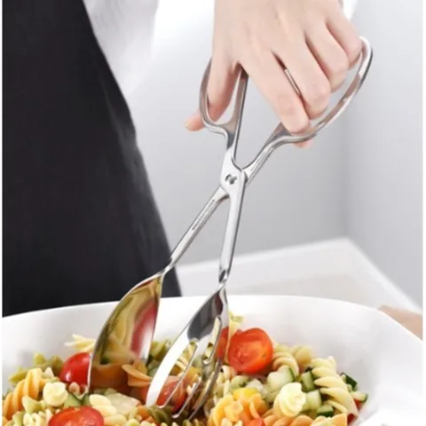 Kẹp Gắp Salad Thép Không Gỉ Wagensteiger - Dụng Cụ Nhà Bếp Sang Trọng, Tiện Lợi và An Toàn cho Sức Khỏe