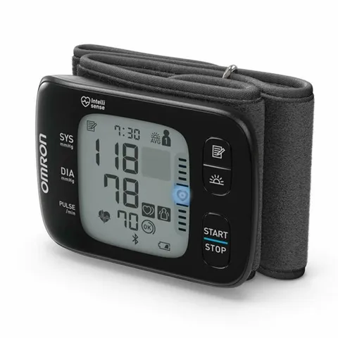 Máy Đo Huyết Áp Cổ Tay Omron Hem 6232T - Kết Nối Bluetooth, Theo Dõi Sức Khỏe Tim Mạch, Thiết Kế Nhỏ Gọn, Đầy Đủ Tính Năng