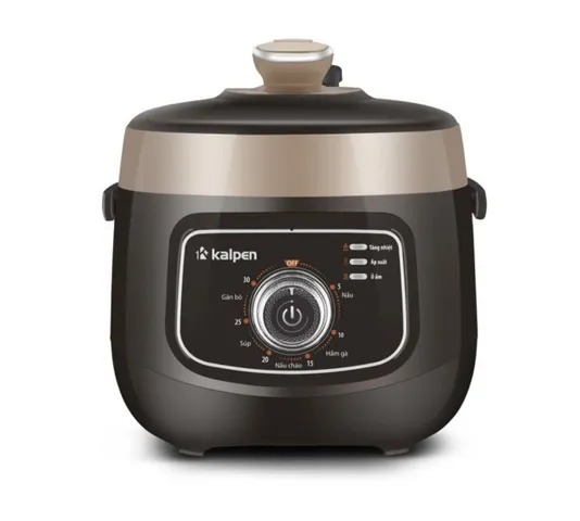 Nồi Áp Suất Điện Kalpen P1 2.5L - Chất Liệu Nhôm Chống Dính, Dễ Dàng Sử Dụng, Phù Hợp Gia Đình 2-4 Người