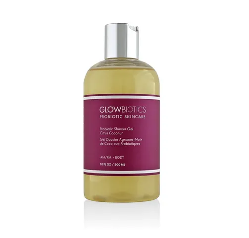 Sữa Tắm Probiotic Glowbiotics Citrus Coconut 300ml - Gel Tắm Dịu Nhẹ, Phù Hợp Mọi Loại Da, Không Chứa Sulfate
