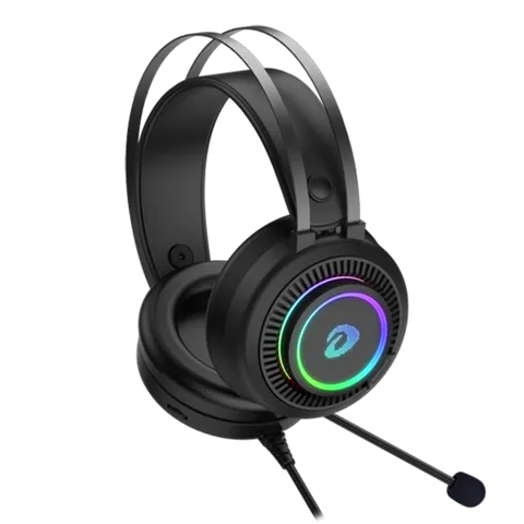 Tai Nghe Gaming DareU EH416 LED RGB - Chụp Tai 7.1 Surround, Âm Thanh Chất Lượng, Thiết Kế Kim Loại Bền Bỉ, Đệm Tai Êm Ái