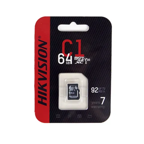 Thẻ Nhớ MicroSD Hikvision Class 10 32GB 64GB Tốc Độ 92Mb/s - Lưu Trữ Ảnh, Video HD, Chống Nước, Phù Hợp Cho Điện Thoại, Máy Ảnh, Camera