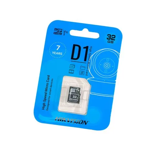 Thẻ Nhớ MicroSD Hikvision Class 10 D1 32GB/64GB - Tốc Độ Cao, Tương Thích Camera và Thiết Bị Di Động, Lưu Trữ Ổn Định, Bảo Mật Tốt