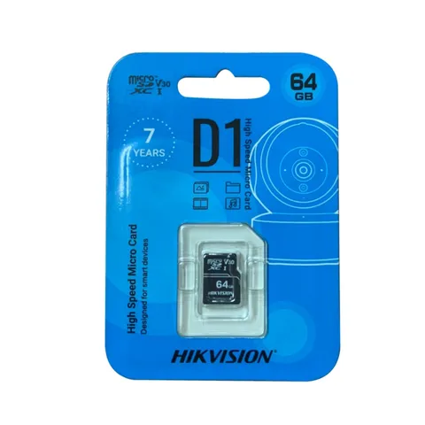 Thẻ Nhớ MicroSD Hikvision Class 10 D1 32GB/64GB - Tốc Độ Cao, Tương Thích Camera và Thiết Bị Di Động, Lưu Trữ Ổn Định, Bảo Mật Tốt