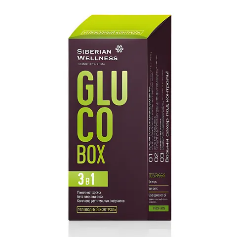 Viên Uống Hỗ Trợ Cải Thiện Đường Huyết Siberian Gluco Box - Giải Pháp Cho Người Trên 30 Tuổi, Hỗ Trợ Trao Đổi Chất Khỏe Mạnh