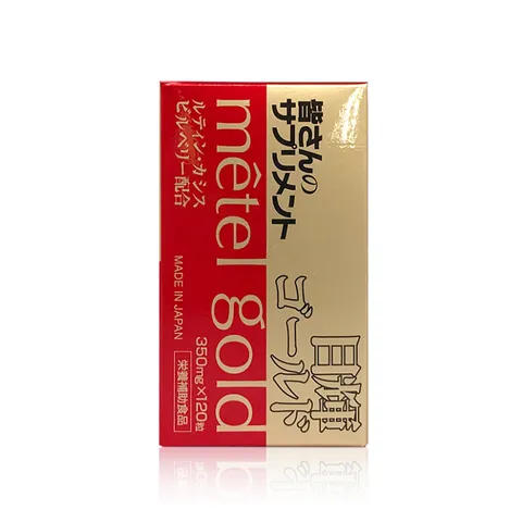 Viên uống bổ mắt Metel - Hỗ trợ tăng cường thị lực, giảm mỏi mắt, chiết xuất tự nhiên từ thảo mộc Nhật Bản, hộp 120 viên