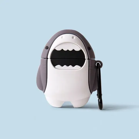 Vỏ Silicon Bảo Vệ Hộp Sạc Tai Nghe Airpod 2 3 Pro - Họa Tiết Hoạt Hình Đáng Yêu, Chất Liệu Dẻo Dai, Bảo Vệ Tối Ưu