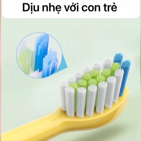Bàn Chải Điện Lebooo YoYo Tự Động Cho Bé 2 Tuổi - Dụng Cụ Chăm Sóc Răng Miệng Thông Minh, Thiết Kế Đáng Yêu